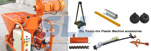 Dry Ready-mix Plaster Machine Part