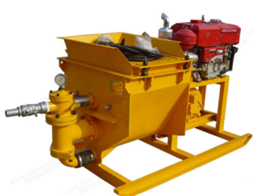 Diesel Engine Single Cylinder Mortar Pump