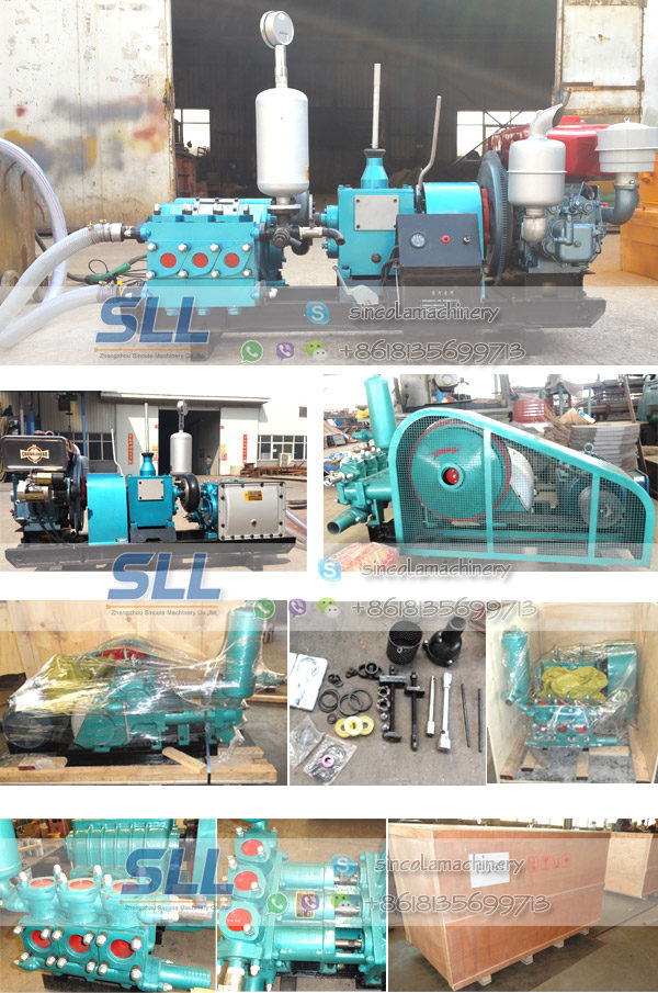 Cement grouting pump
