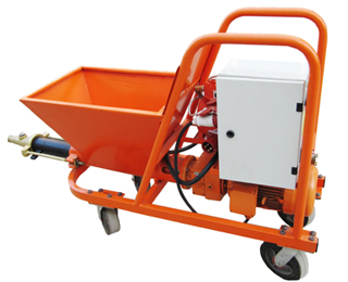 wet mix plaster machine