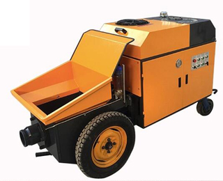 Concrete grouting machine