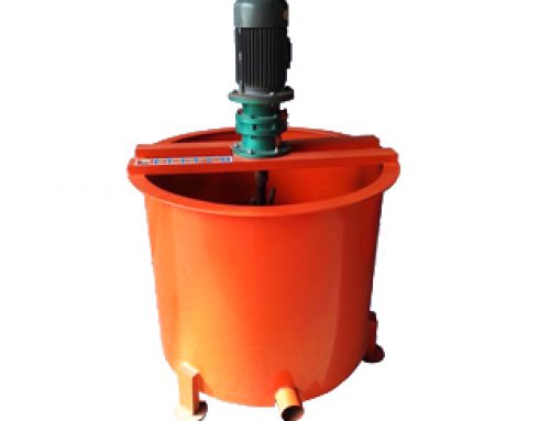 Single layer mixer cement mortar grout mixer