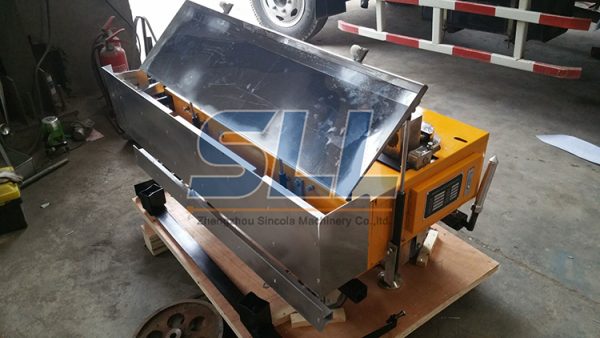 cement plastering machine