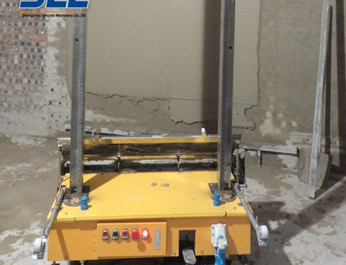 Automatic Wall Cement Plastering Machine