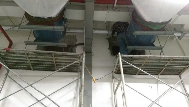 Civil air defense reinforcement project