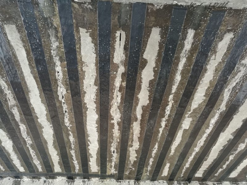 Roof carbon fiber reinforcement project