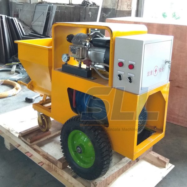 mortar plastering machine