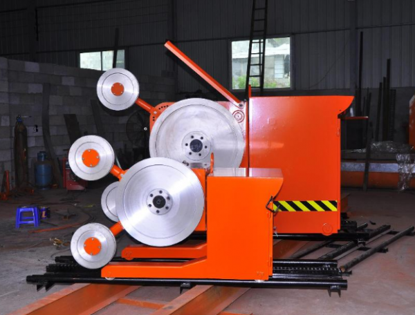 concrete wire saw cutting machine