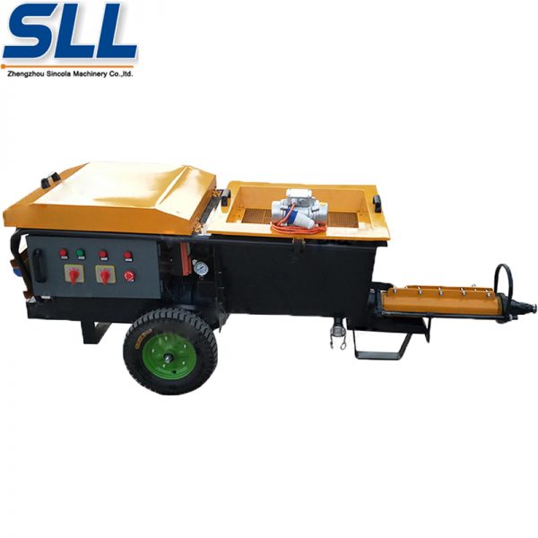 spraying machine for wall