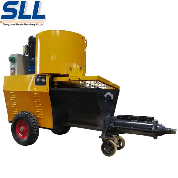 wall cement spraying machine