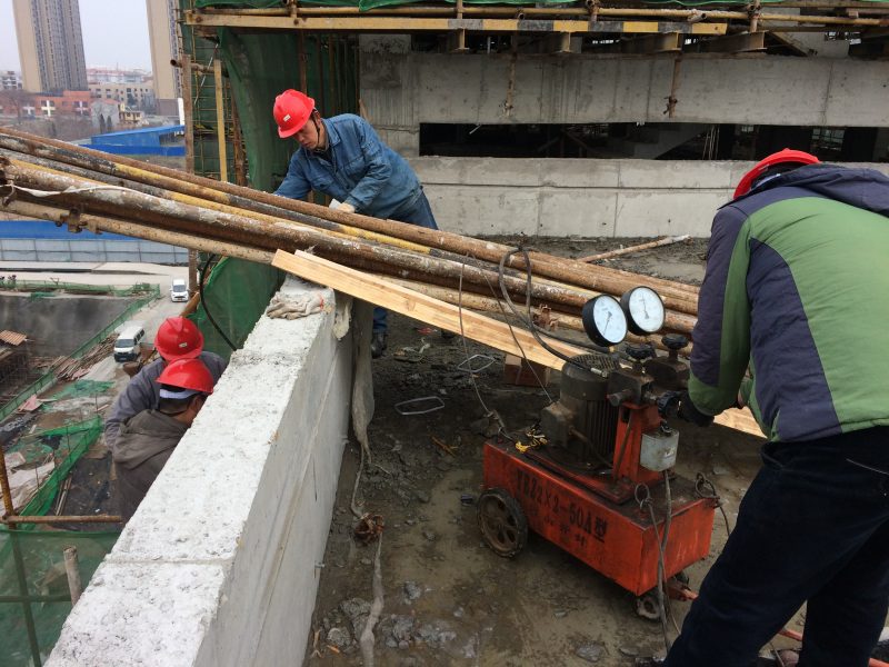 Prestressed tension