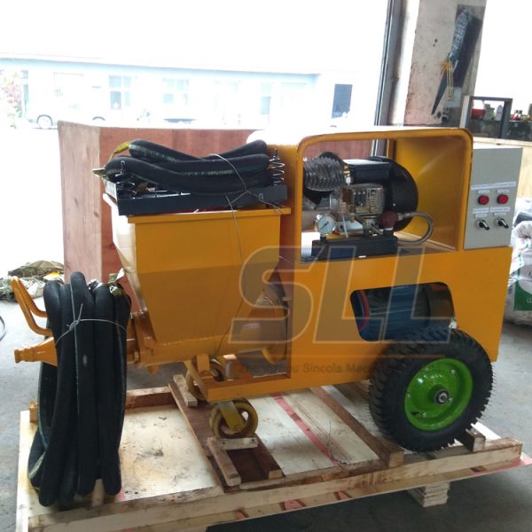 wall plastering machine