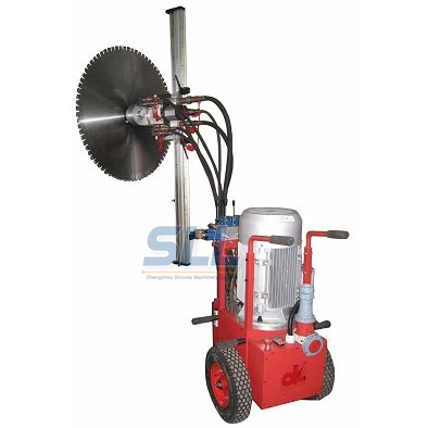Hydraulic wall Sawing Machine - Concrete mortar shotcrete plastering