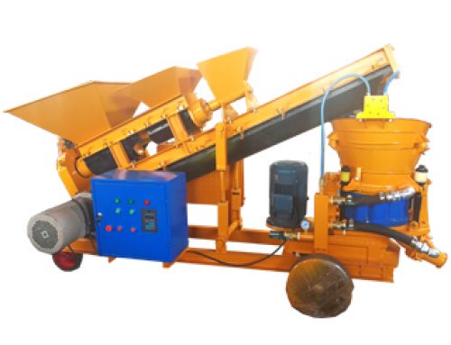 Self Loading Shotcrete Machine