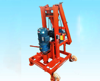 foldable well drilling machine